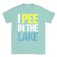 Seafoam i pee in the lake funny summer vacation t shirt Classic Tee - linhVisuals