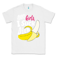 White sorry girls i suck dick Banana Classic Tee - linhVisuals