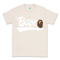 Natural bape text Classic Tee - linhVisuals