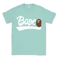 Seafoam bape text Classic Tee - linhVisuals