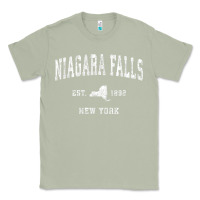 Matcha niagara falls new york ny vintage athletic sports design t shirt Classic Tee - linhVisuals