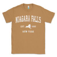 Toasted Coconut niagara falls new york ny vintage athletic sports design t shirt Classic Tee - linhVisuals