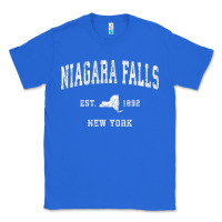 True Royal niagara falls new york ny vintage athletic sports design t shirt Classic Tee - linhVisuals