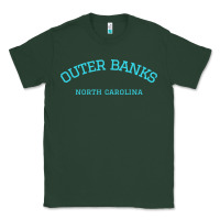 Sports Green north carolina outer banks obx nc beach gift long sleeve t shirt Classic Tee - linhVisuals