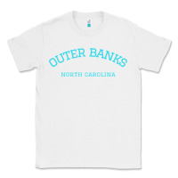 White north carolina outer banks obx nc beach gift long sleeve t shirt Classic Tee - linhVisuals
