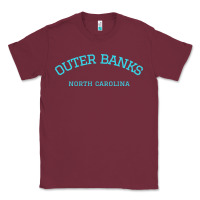 Burgundy north carolina outer banks obx nc beach gift long sleeve t shirt Classic Tee - linhVisuals