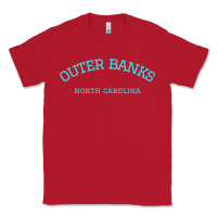 Red north carolina outer banks obx nc beach gift long sleeve t shirt Classic Tee - linhVisuals