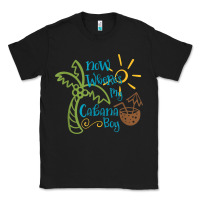 Black now where's my cabana boy, beach palm tree coconut t shirt Classic Tee - linhVisuals