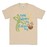 Mushroom now where's my cabana boy, beach palm tree coconut t shirt Classic Tee - linhVisuals