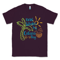 Plum now where's my cabana boy, beach palm tree coconut t shirt Classic Tee - linhVisuals