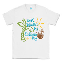 White now where's my cabana boy, beach palm tree coconut t shirt Classic Tee - linhVisuals