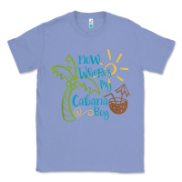 Colony Blue now where's my cabana boy, beach palm tree coconut t shirt Classic Tee - linhVisuals