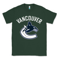 Sports Green canucks white Classic Tee - linhVisuals