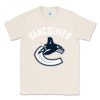 Natural canucks white Classic Tee - linhVisuals