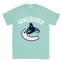 Seafoam canucks white Classic Tee - linhVisuals