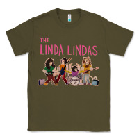 Army Green growing up   the linda lindas Classic Tee - linhVisuals