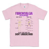 Bubblegum Pink fibromyalgia awareness do not judge what you dont understand Classic Tee - linhVisuals