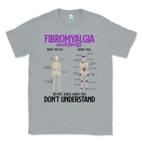 Heather Grey fibromyalgia awareness do not judge what you dont understand Classic Tee - linhVisuals