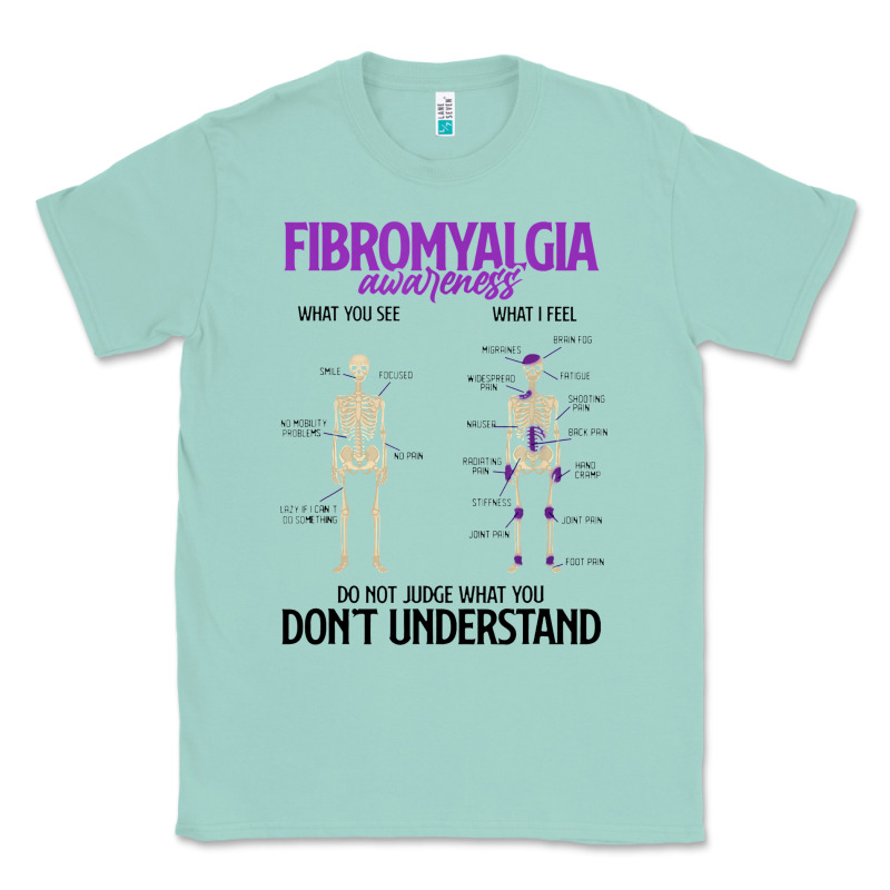Fibromyalgia Awareness Do Not Judge What You Dont Understand Classic Tee by linhVisuals | Teevron