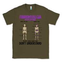 Army Green fibromyalgia awareness do not judge what you dont understand Classic Tee - linhVisuals