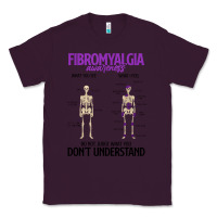 Plum fibromyalgia awareness do not judge what you dont understand Classic Tee - linhVisuals