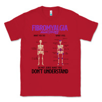 Red fibromyalgia awareness do not judge what you dont understand Classic Tee - linhVisuals