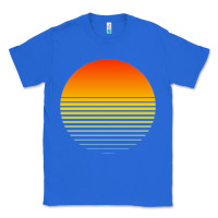 True Royal retro sunset Classic Tee - linhVisuals