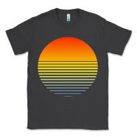 Smoke retro sunset Classic Tee - linhVisuals