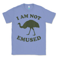 Colony Blue funny not emu sed emu   not amused ostrich bird Classic Tee - linhVisuals