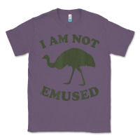 Lavender funny not emu sed emu   not amused ostrich bird Classic Tee - linhVisuals