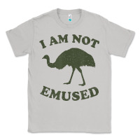 Moon Dust funny not emu sed emu   not amused ostrich bird Classic Tee - linhVisuals
