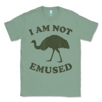 Sage funny not emu sed emu   not amused ostrich bird Classic Tee - linhVisuals
