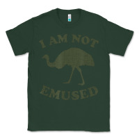 Sports Green funny not emu sed emu   not amused ostrich bird Classic Tee - linhVisuals