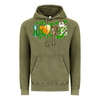 Vintage Olive st.patrick's nurse love heart stethoscope Vintage Hoodie - BarkalooDesign