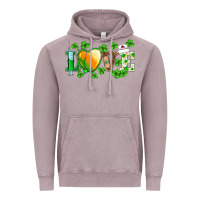 Vintage Zinc st.patrick's nurse love heart stethoscope Vintage Hoodie - BarkalooDesign