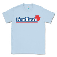 Dusty Blue foodtown Classic Tee - linhVisuals