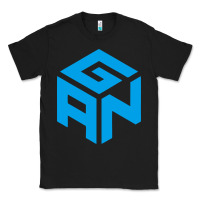 Black gancube Classic Tee - linhVisuals