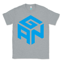 Heather Grey gancube Classic Tee - linhVisuals