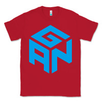 Red gancube Classic Tee - linhVisuals