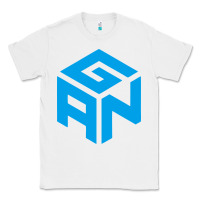 White gancube Classic Tee - linhVisuals