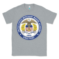 Heather Grey United States Merchant Marine Academy Classic Tee - linhVisuals