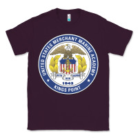 Plum United States Merchant Marine Academy Classic Tee - linhVisuals