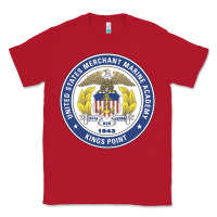 Red United States Merchant Marine Academy Classic Tee - linhVisuals