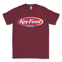Burgundy keyfood fresh Classic Tee - linhVisuals