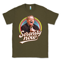 Army Green serenity later serenity now Classic Tee - linhVisuals