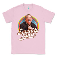Bubblegum Pink serenity later serenity now Classic Tee - linhVisuals