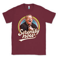 Burgundy serenity later serenity now Classic Tee - linhVisuals
