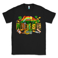 Black lucky nurse Classic Tee - FaDigitalArtStudio