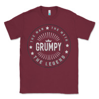 Burgundy graphic 365 grumpy the legend men funny gift Classic Tee - linhVisuals