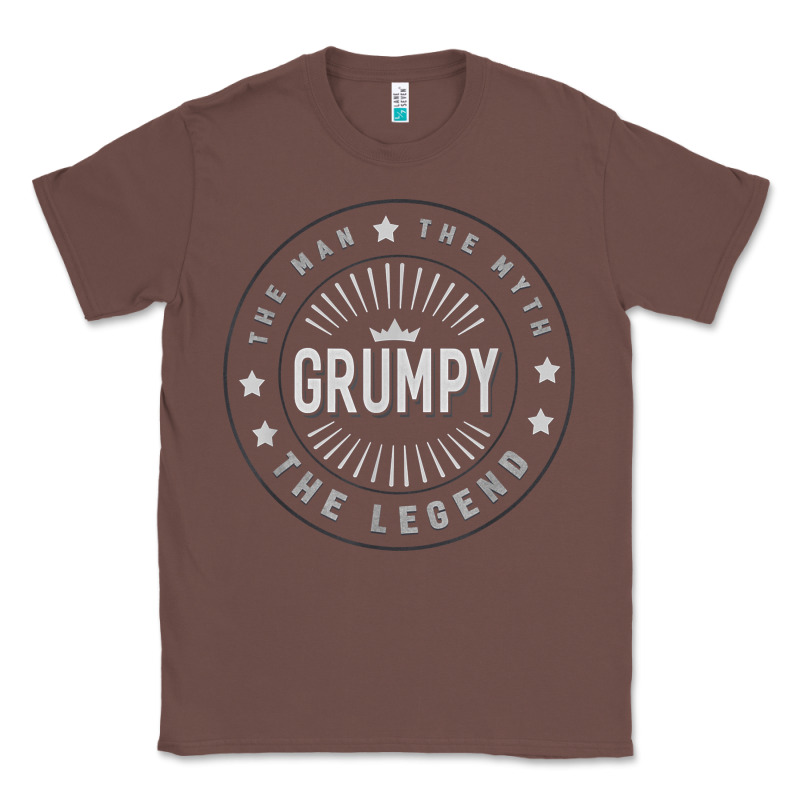 Graphic 365 Grumpy The Legend Men Funny Gift Classic Tee by linhVisuals | Teevron